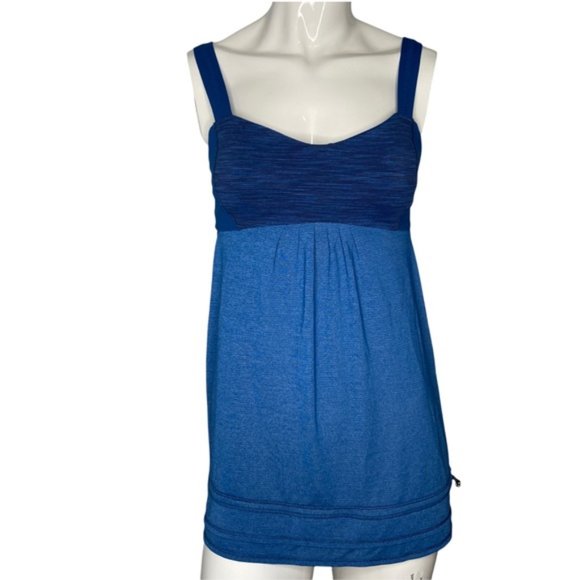 Lululemon Run: Back On Track Tank Limitless Blue / Wee Are From Space Limitless - Picture 3 of 7
